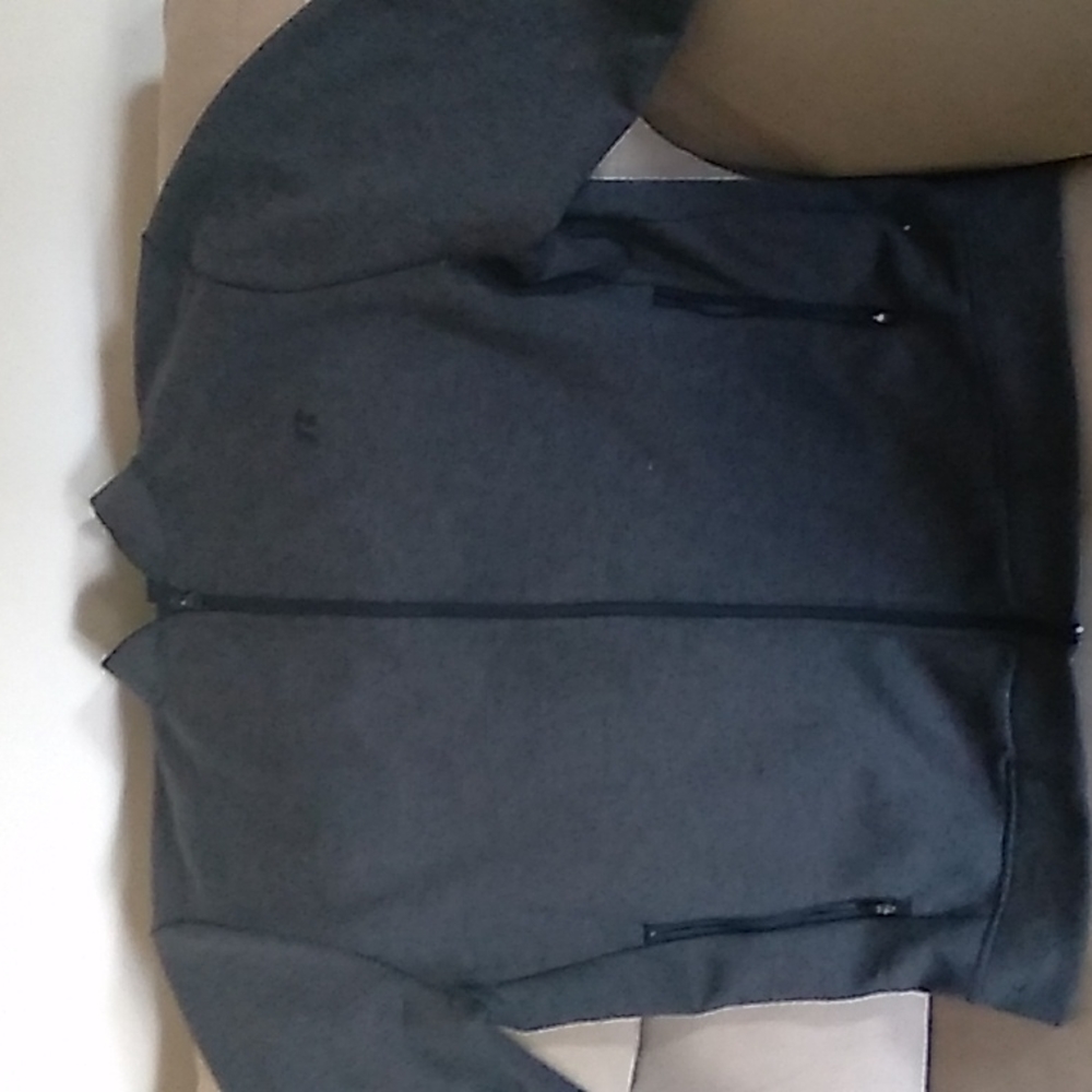 Russell zip up sweat shirt